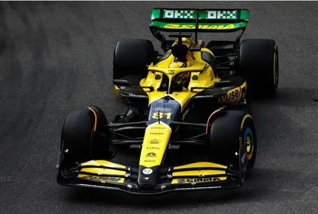 2024 McLaren F1 Team MCL38 2nd Monaco GP, Oscar Piastri