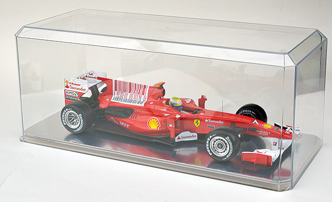 Mirror base display case for 1:18 scale models (13