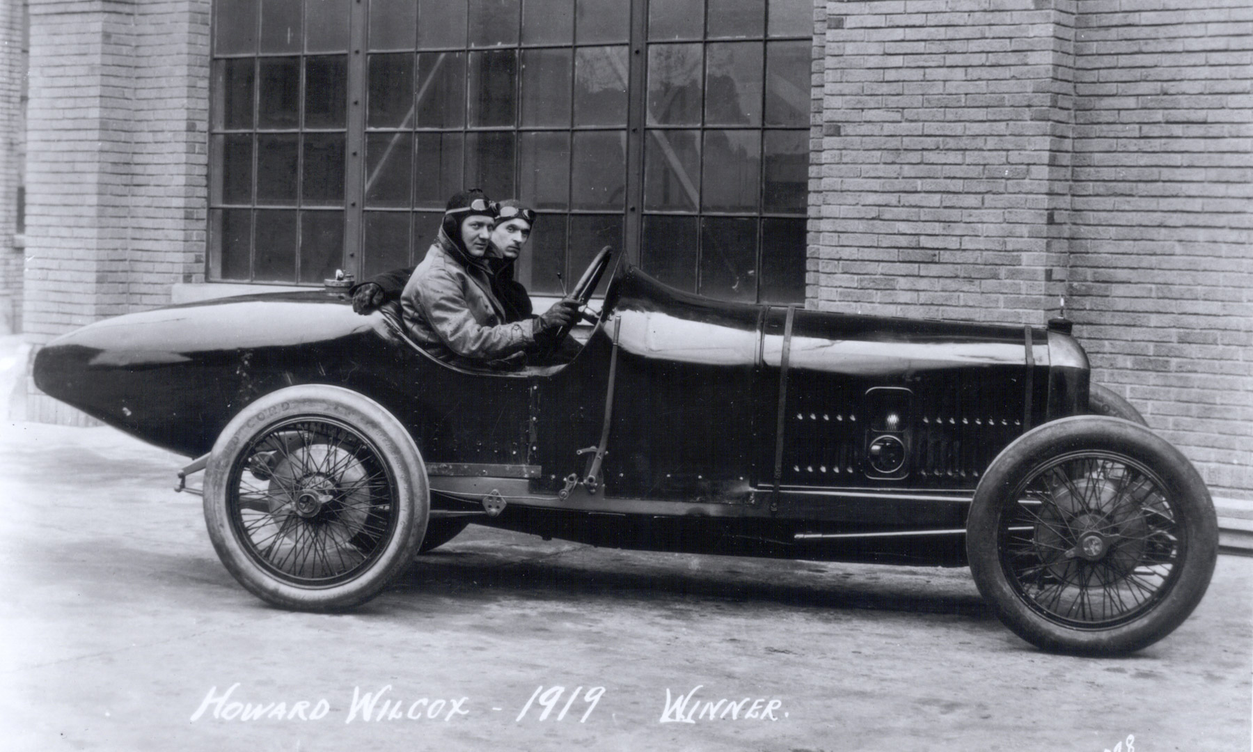 1919 Peugeot, Winner Indianapolis 500, Howdy Wilcox
