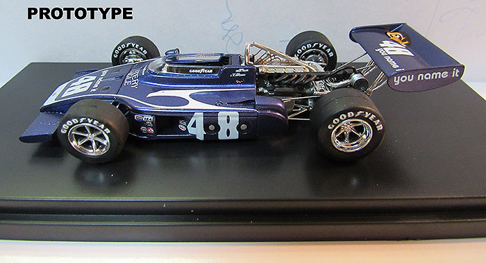 1972 Mystery Eagle, Indianapolis 500, Jerry Grant