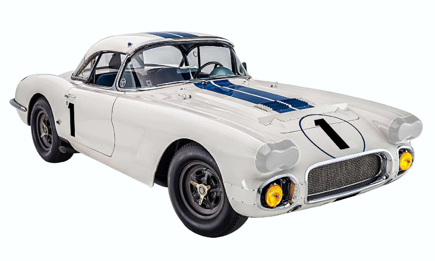 1960 Corvette,  LeMans, B. Cunningham / B. Kimberley
