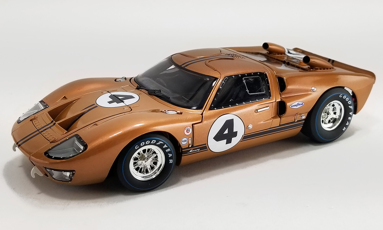 1967 Mercury GT40 MKII, Daytona, Mark Donohue / Peter Revson
