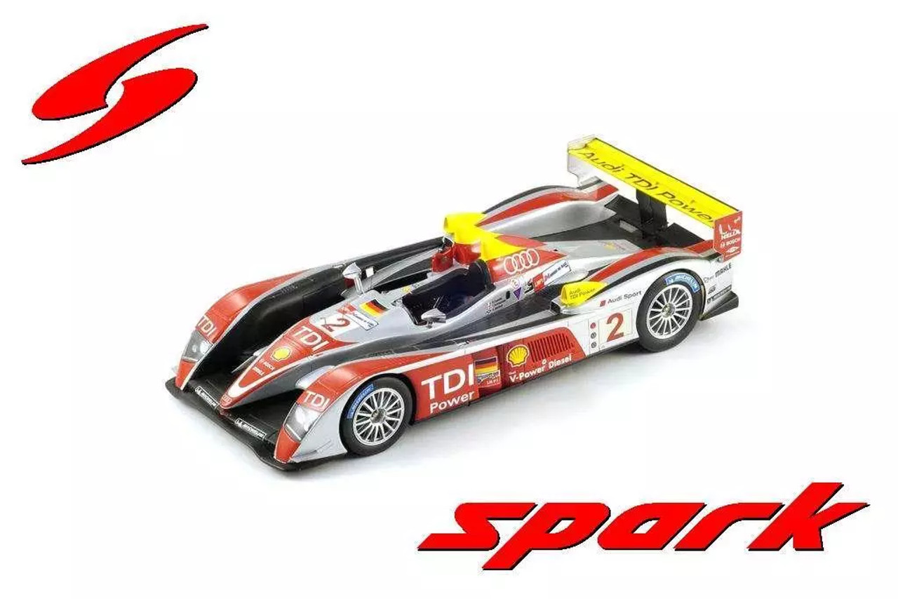 2008 Audi R10 TDI, LeMans Winner, McNish/Capello/Kristensen w/display case