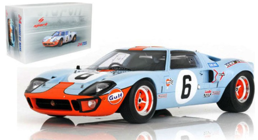 1969 Ford GT40, LeMans Winner, J. lckx / J. Oliver
