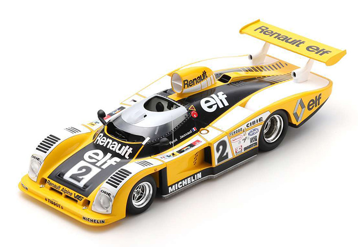 1978 Alpine A442, LeMans Winner, Pironi / Jaussaud w/cover