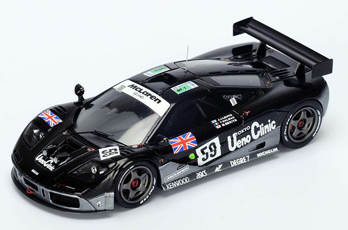 1995 McLaren F1 GTR, LeMans Winner, Dalmas/Lehto/Seklya w/display case