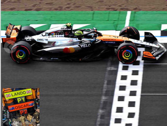 2025 McLaren F1 Winner British GP Winner Lando Norris