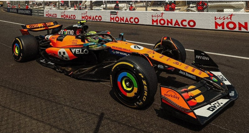 2025 McLaren F1 Winner Monaco GP Winner Lando Norris