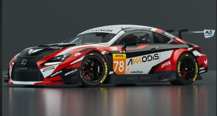 2025 Lexus RC F LMGT3 LeMans Robin/Hawksworth/Gehrsitz