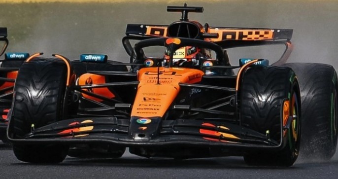 2025 McLaren MCL39 F1 Winner Belgian GP Oscar Piastri