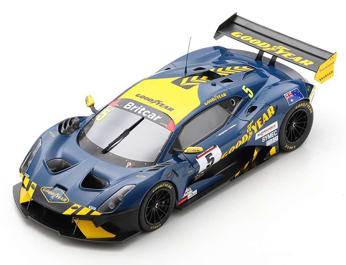 2021 Brabham BT62, Goodyear w/acrylic cover