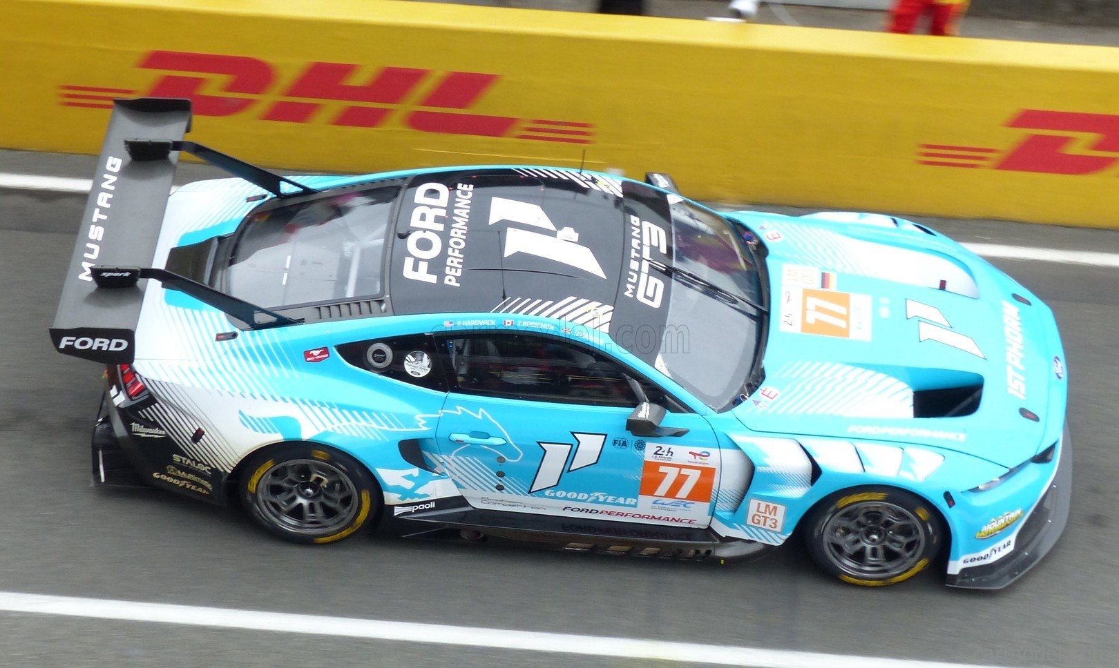 2024 Ford Mustang GT3 LeMans, Barker/Hadwick/Roblichon