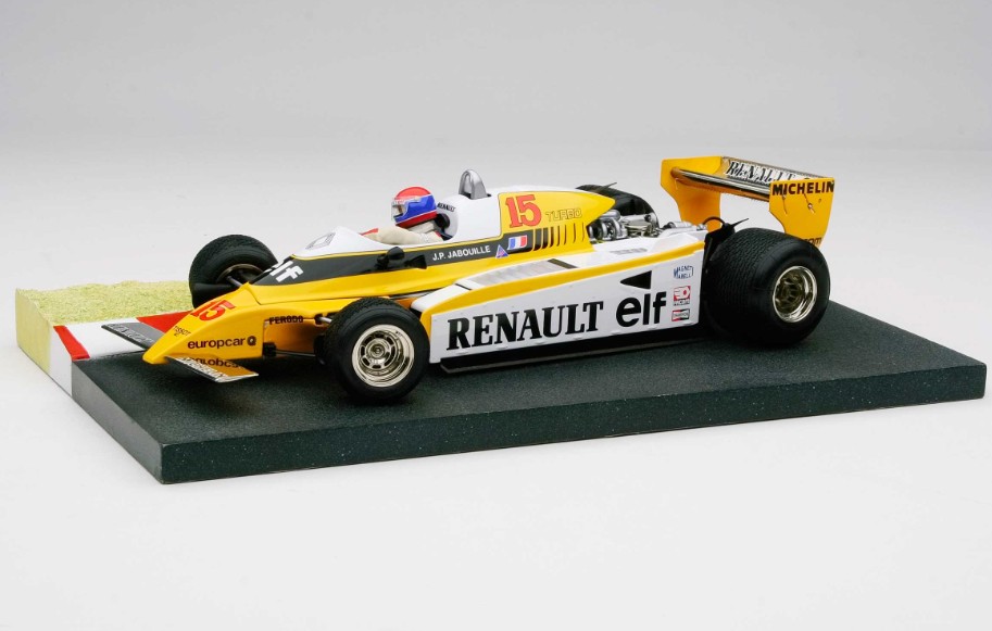 1980 Renault RE20 F1 Winner Austrian GP Jean-Pierre Jabouille