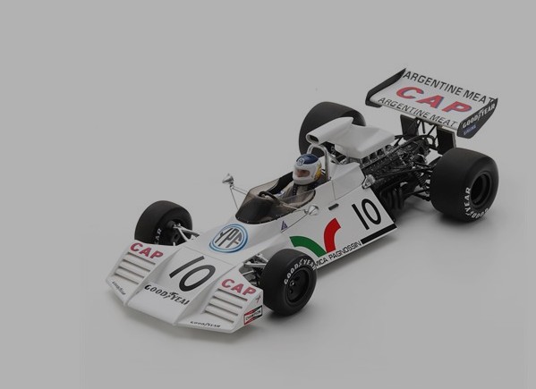 1973 Brabham BT42 F1 3rd French GP Carlos Reutemann