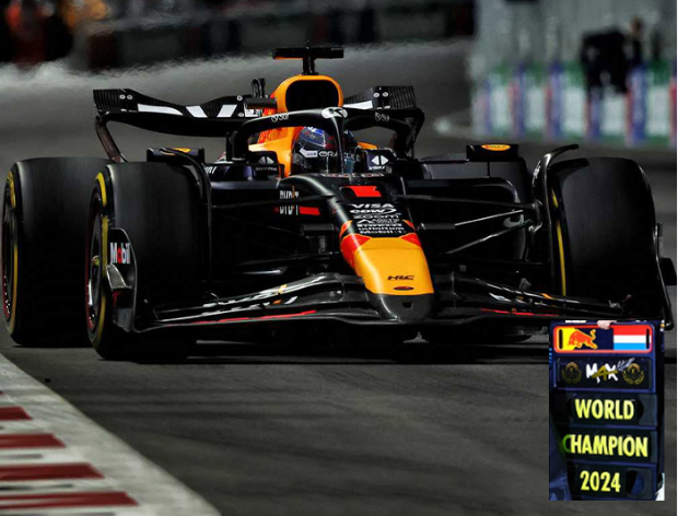 2024 Red Bull Oracle F1 Drivers' Champion Max Verstappen