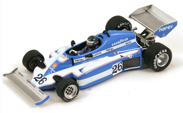1977 Ligier JS7, Sweden GP Winner, Jacques Laffite