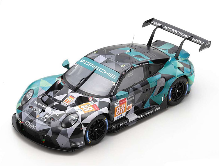 2021 Porsche 911, 1st Hyperpole LMGTE Am Class LeMans, Andlauer / Bastien / Arnold.