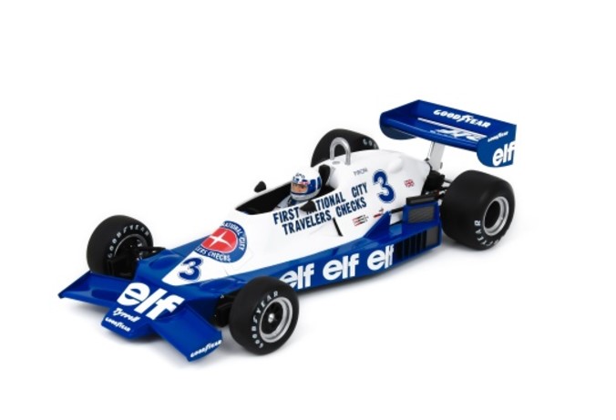 1978 Tyrrell 008 F1 5th Monaco GP Didier Pironi