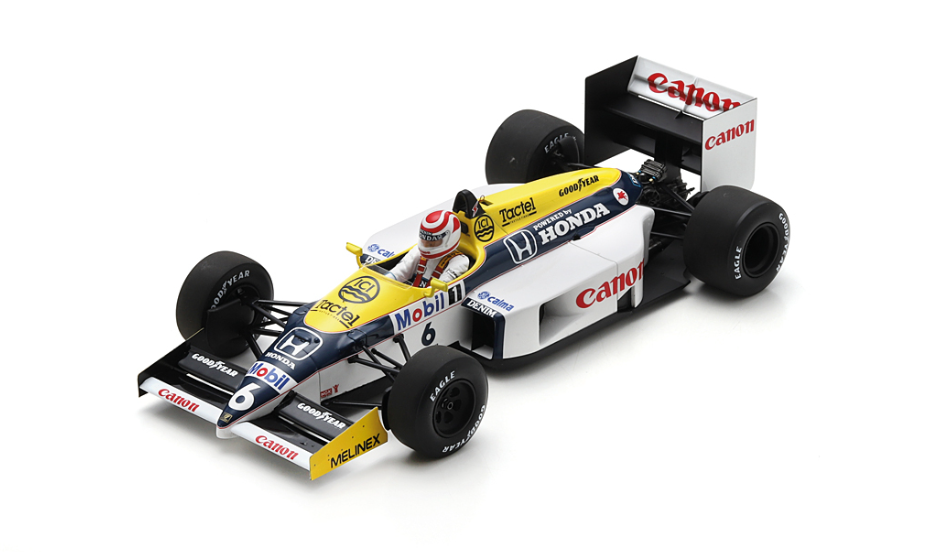 1986 Williams FW11 F1 Winner Brazil GP Nelson Piquet