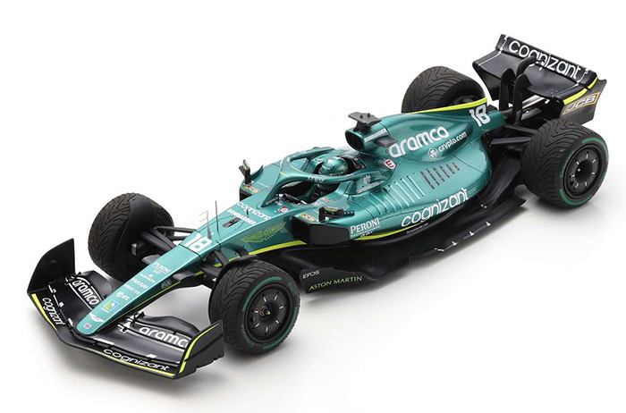 2022 Aston Martin, F1, Lance Stroll, w/ display case