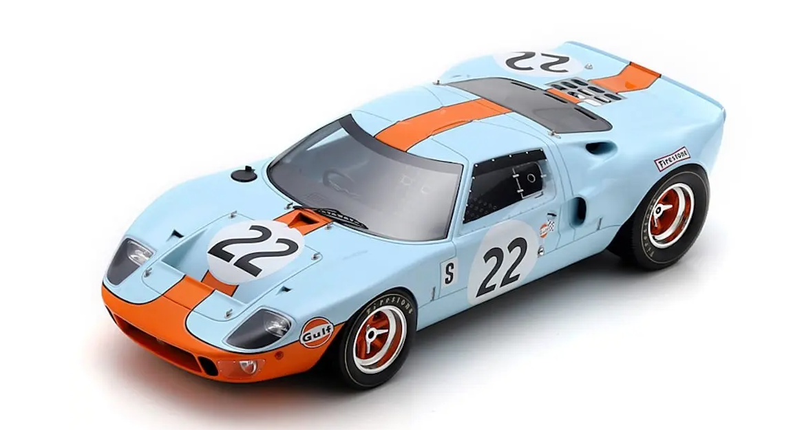 1969 Ford GT40 Winner 12H Sebring, Ickx/Oliver