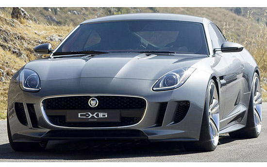 2011 Jaguar CX16 Concept Car, silver