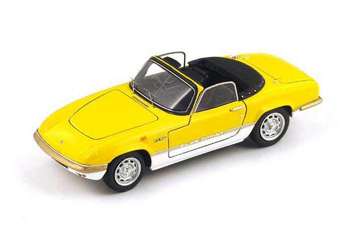 Lotus Elan Sprint DHC, yellow