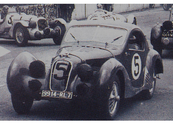1938 Talbot Lago T150 SS, LeMans, Prenant/Morel