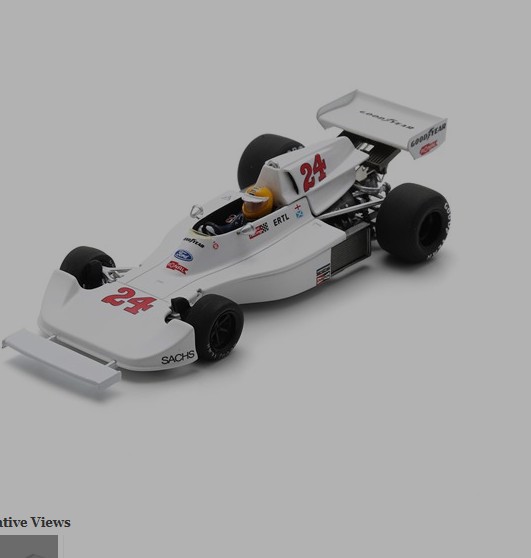1976 Hesketh 308D F1 Belgium GP Harald Ertl