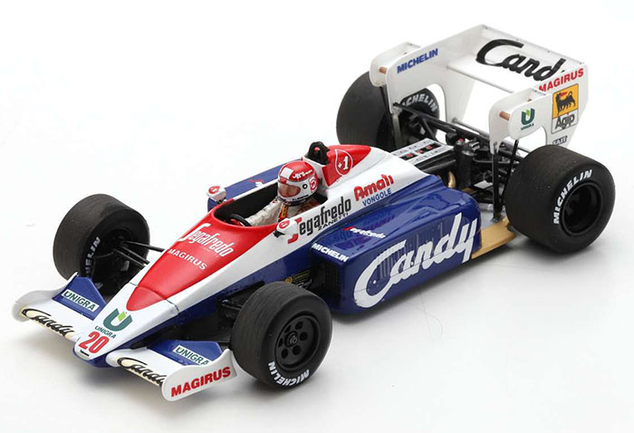1984 Toleman TG184, Italian GP Practice, Pierluigi  Martini