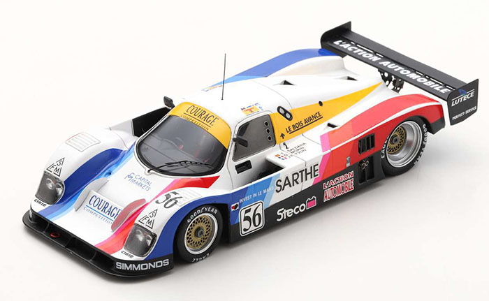 1992 Cougar C28, LeMans, D. Morin / T. Sakdaba / J. F. Yvon