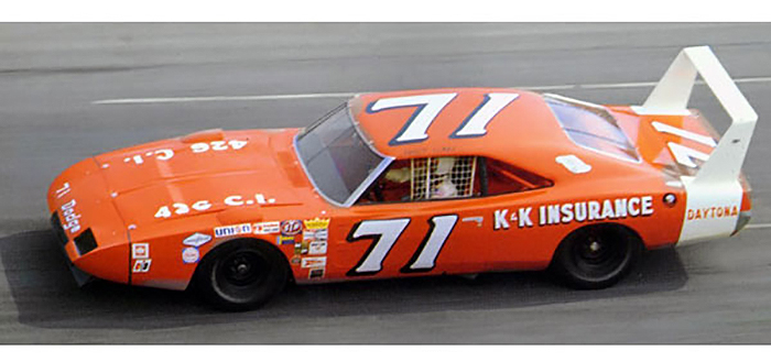 1970 Dodge Charger Daytona, Nascar Champion, B. Isaac