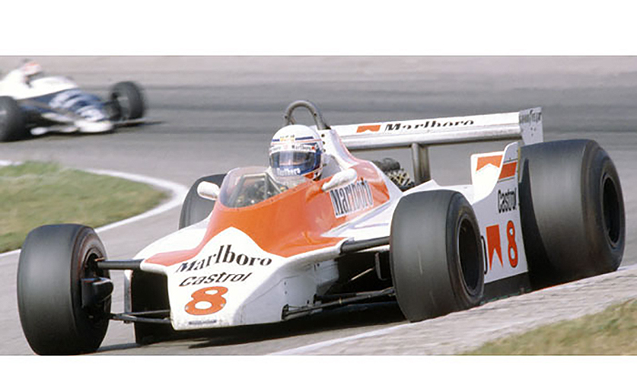 1980 McLaren M30, Dutch GP, A. Prost