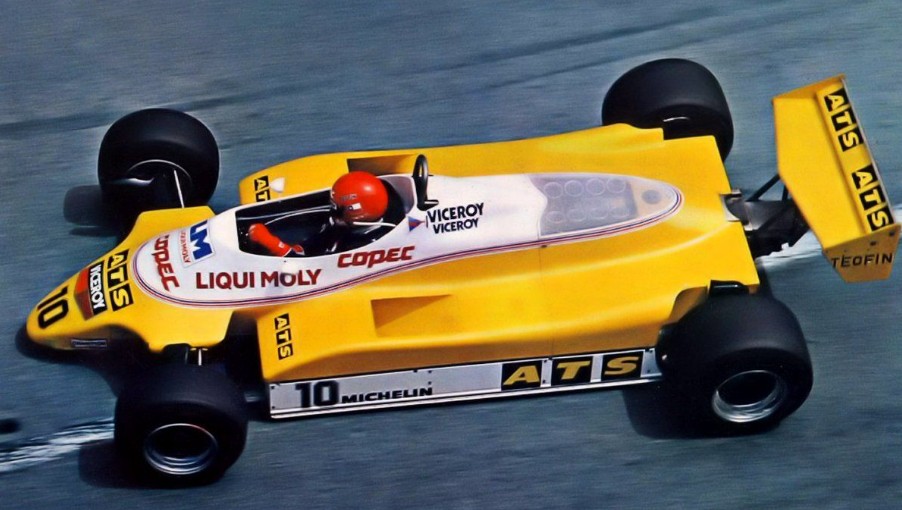1982 ATS D5 F1 Monaco GP Eliseo Salazar