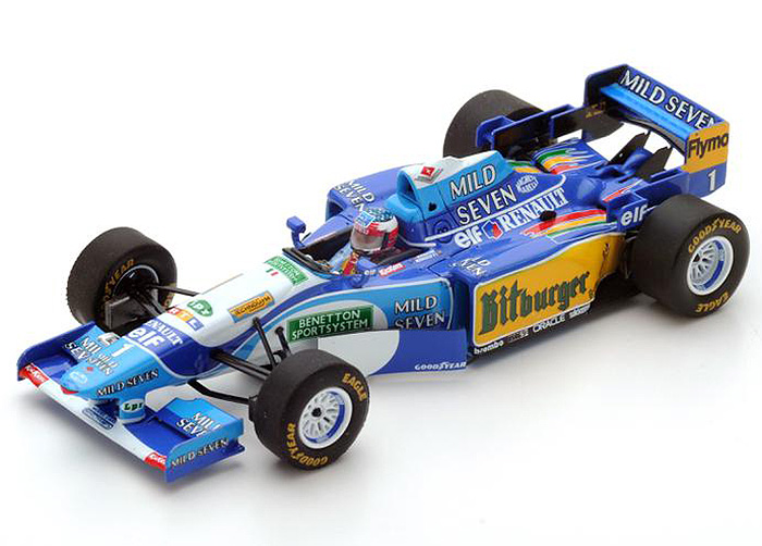 1995 Benetton B195, Monaco GP Winner, Schumacher