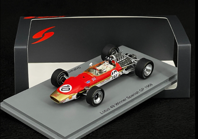 1968 Lotus 49, Spanish GP Winner, Graham Hill