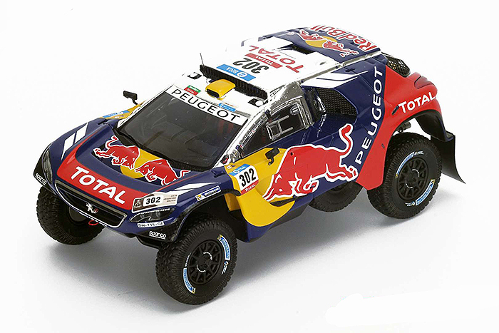 2016 Peugeot 2008 DKR16, Dakar Winner, Peterhansel/Cotteret