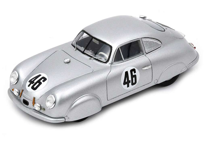 1951 Porsche 356, LeMans, Porsche at LeMans for 1st time, Veuillet / Mouche