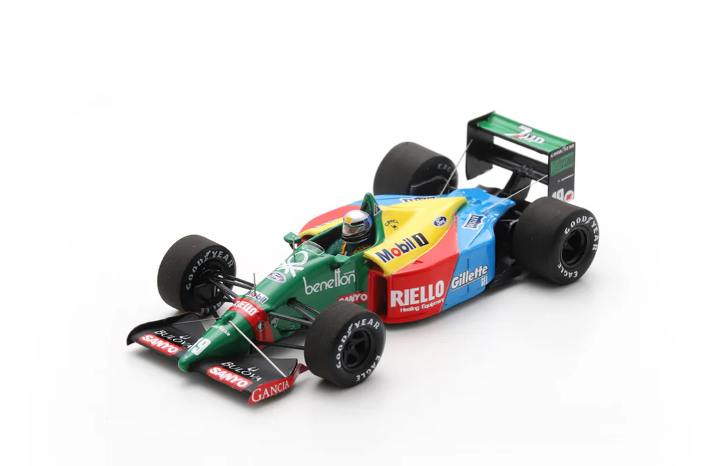 1989 Benetton B189 F1 3rd British GP Alessandro Nannini