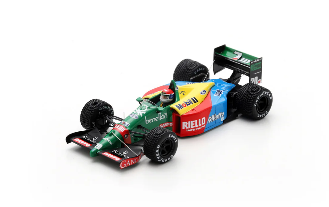 1989 Benetton B189 F1 5th Australian GP Emanuelle Pirro