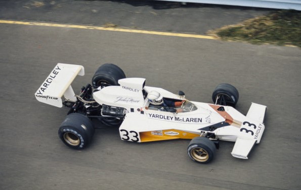 1974 McLaren M23 F1 US GP Jochen Mass