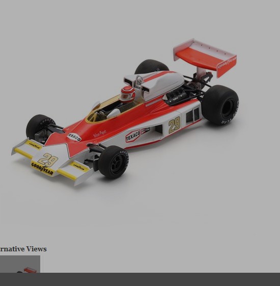 1978 McLaren M23 F1 Italian GP Nelson Piquet