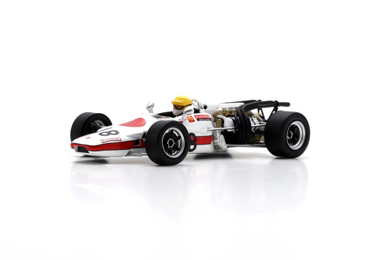 1968 Honda RA302 F1 French GP, Jo Schiesser