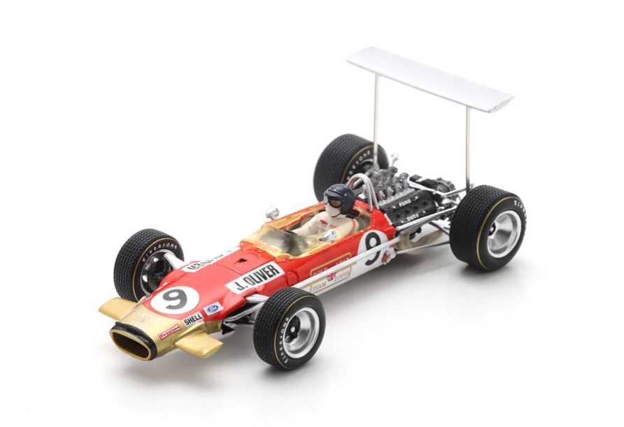 1968 Lotus 49B F1 British GP Jackie Oliver