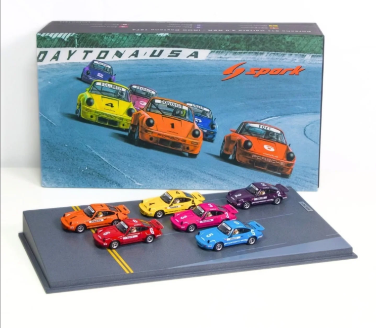 1974  Porsche 911 3.0 RSR IROC set of 6
