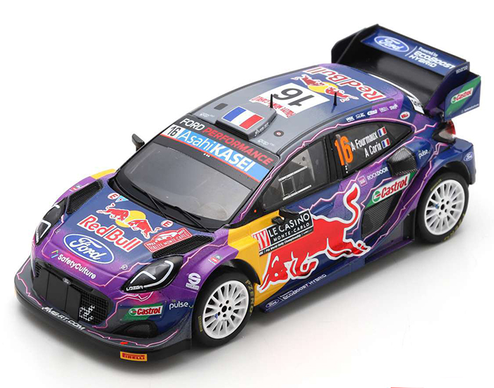 2022 Ford Puma, Monte Carlo, A. Fourmaux / A. Coria