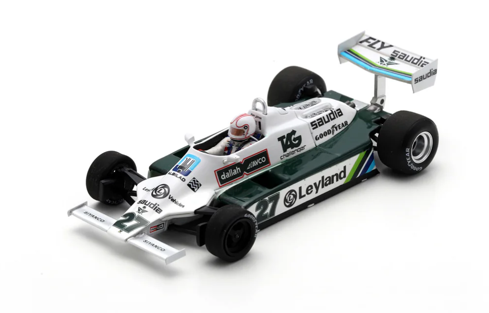 1980 Williams FW07B F1 Winner British GP and World Champion Alan Jones
