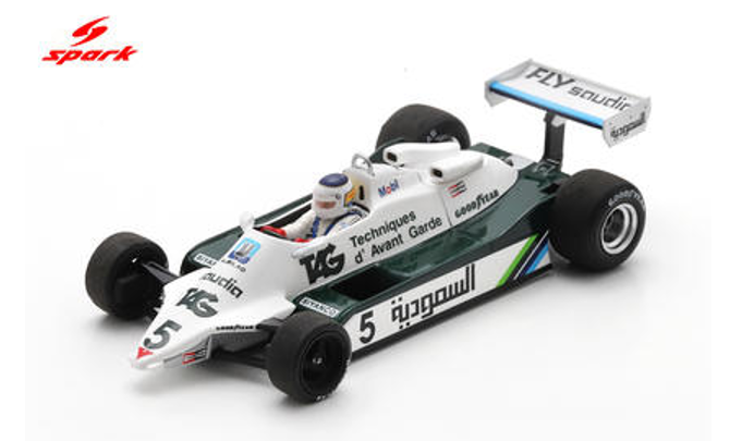 1982 Williams FW07C F1 2nd S African GP Carlos Reutemann