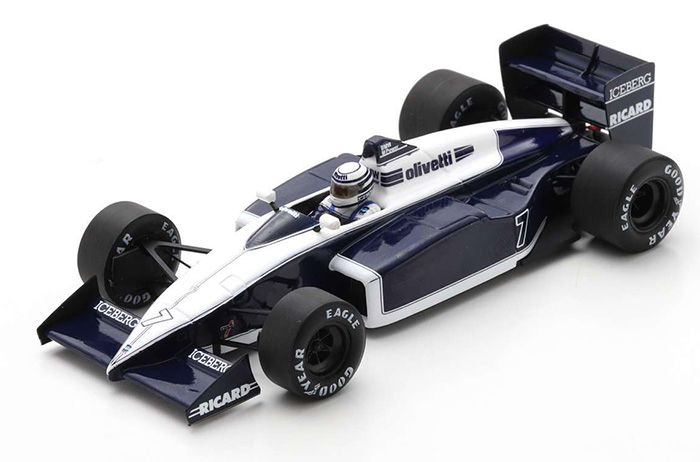 1987 Brabham BT56, Mexican GP, Riccardo Patresse