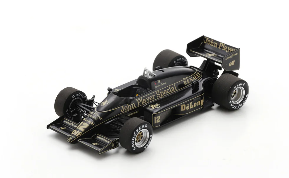 1986 Lotus 98T F1 Winner US GP Ayrton Senna